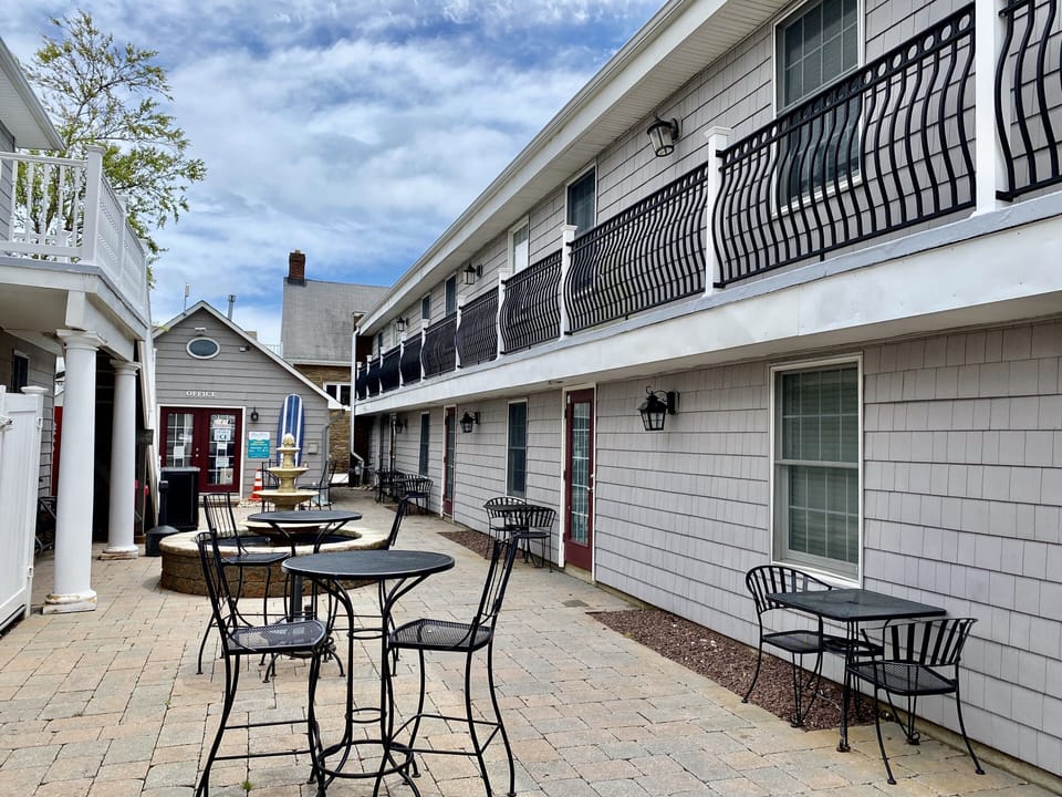 Outdoor seating area