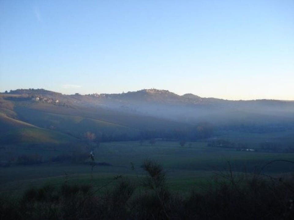 evening view over countryside