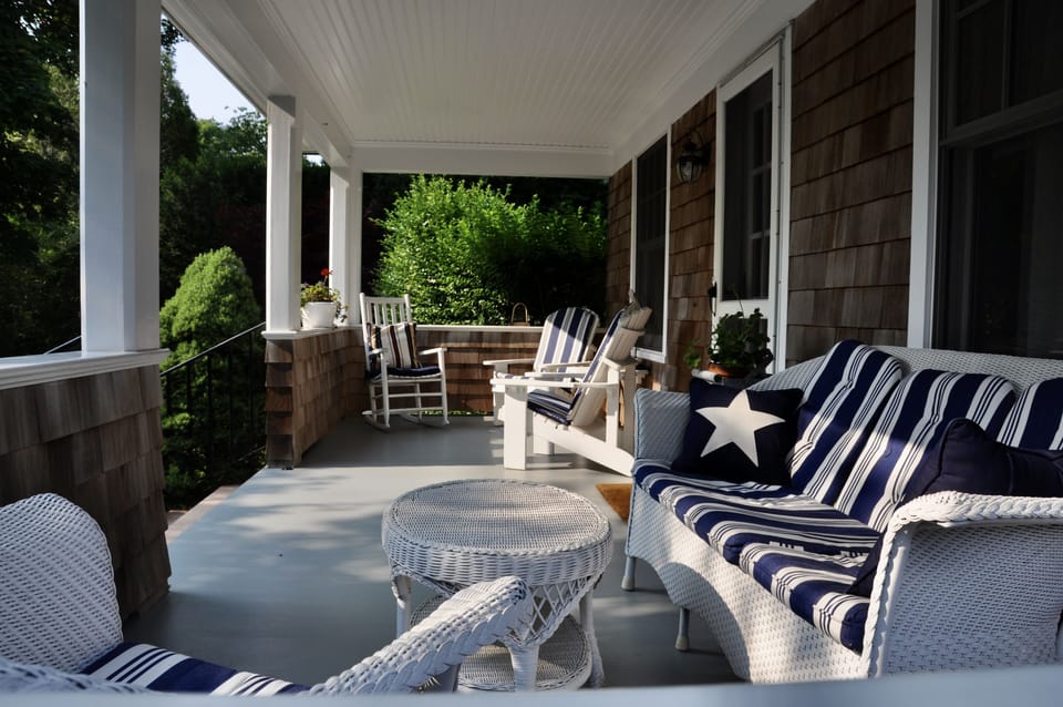 Front porch.