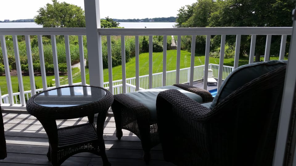 Master bedroom balcony