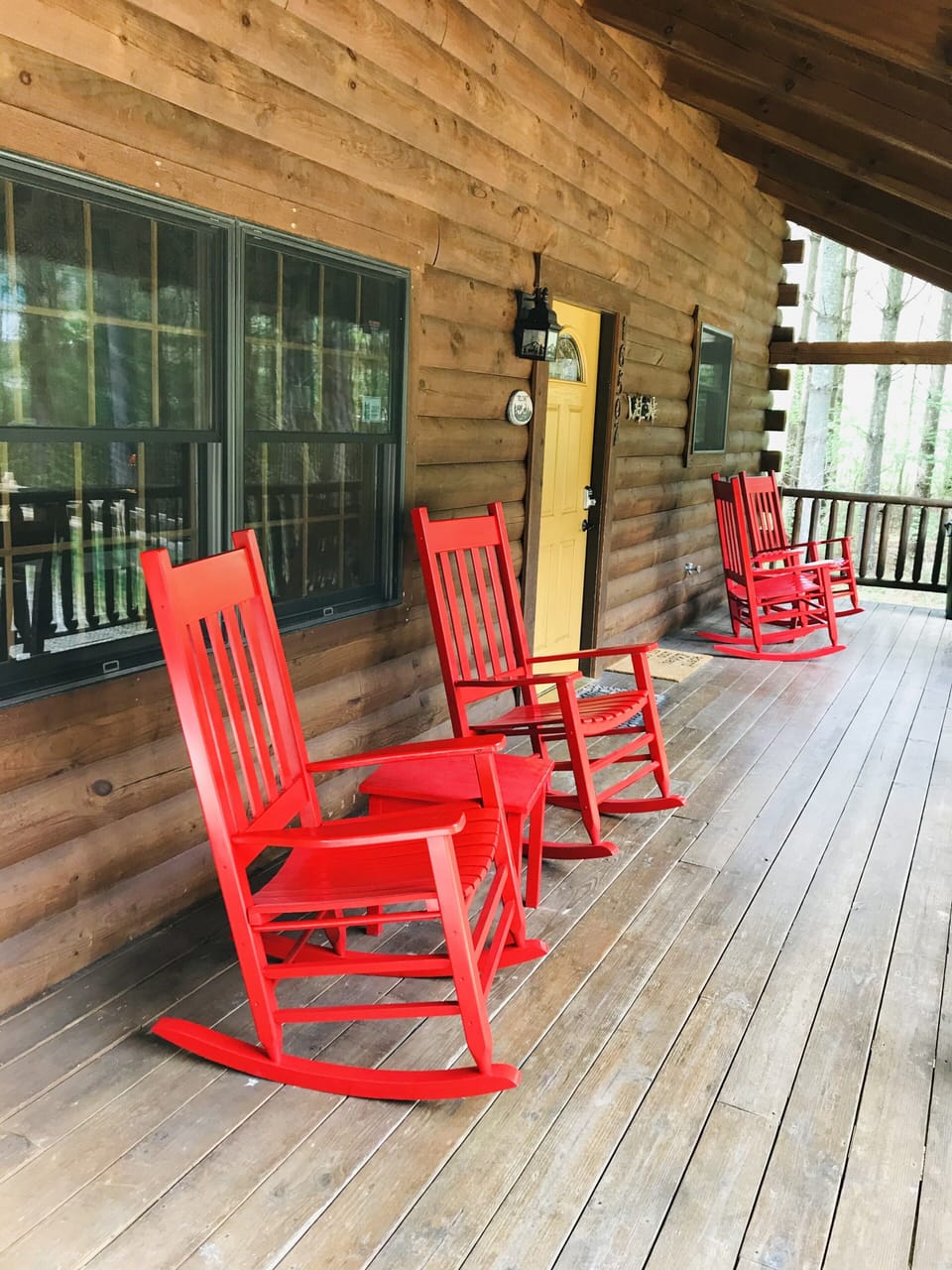 Front porch rockin’ 