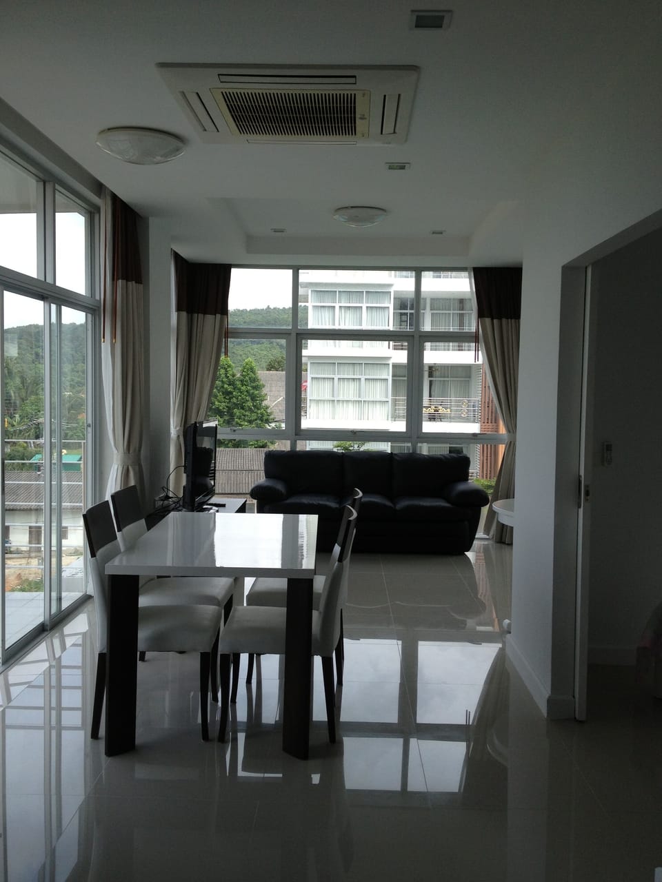 Living room (small bedroom on right side)