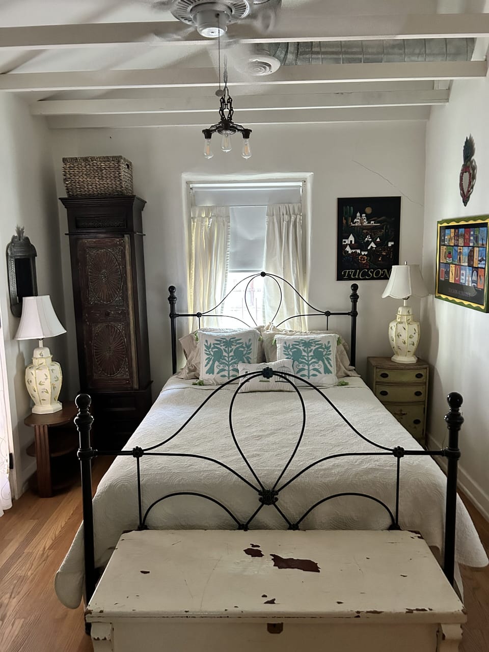wider view of living room