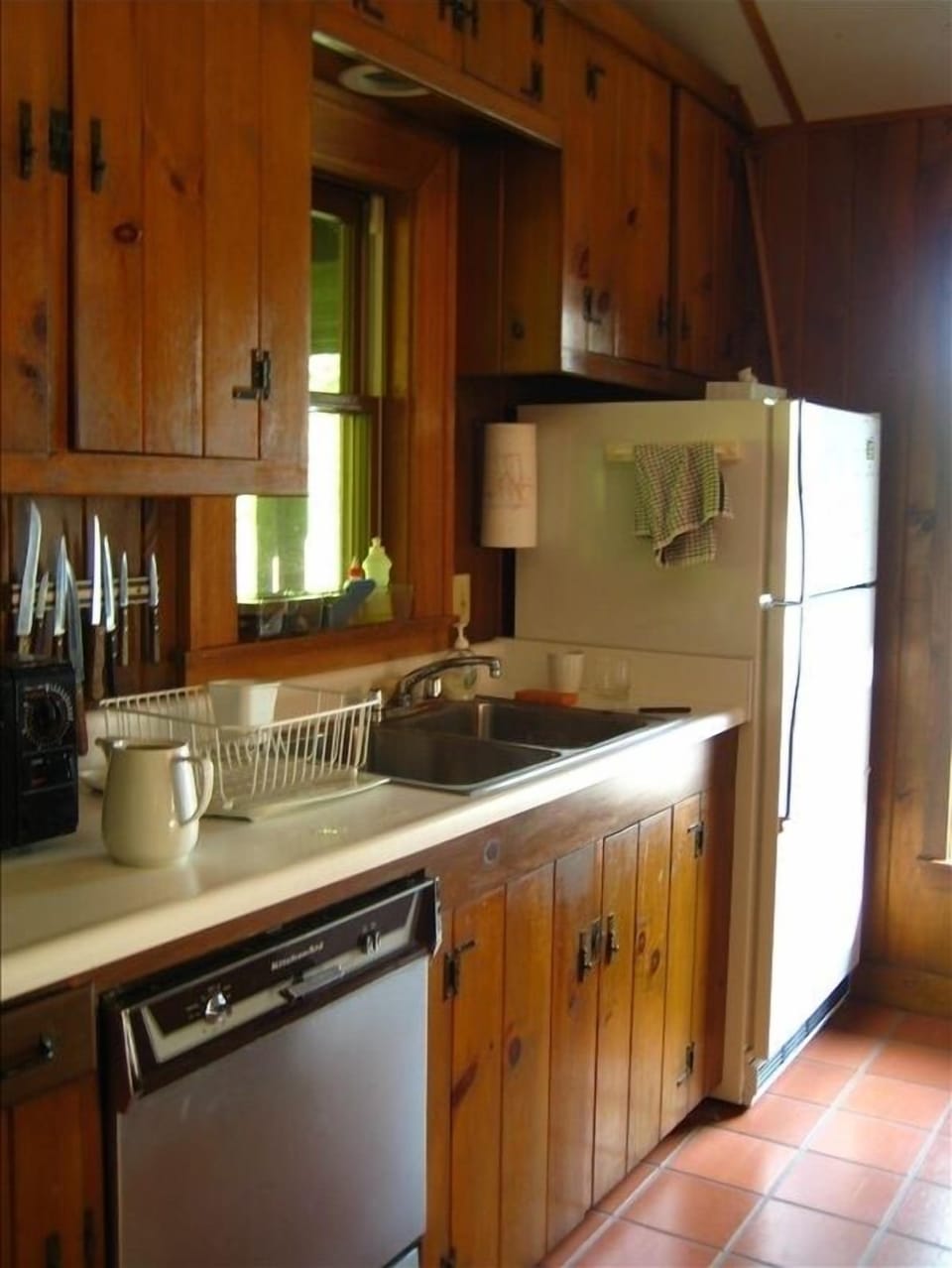 One side of the kitchen.