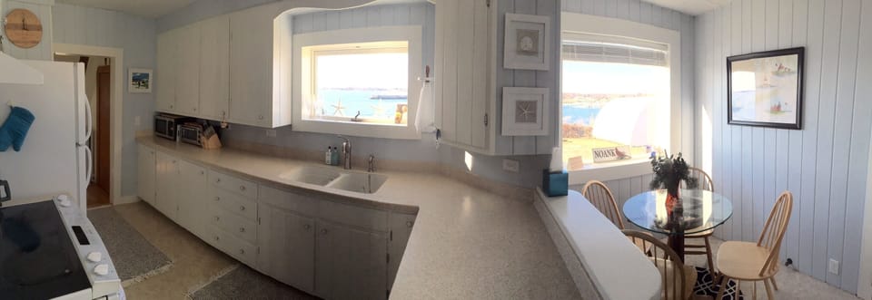 I would not mind washing dishes all day with this view!