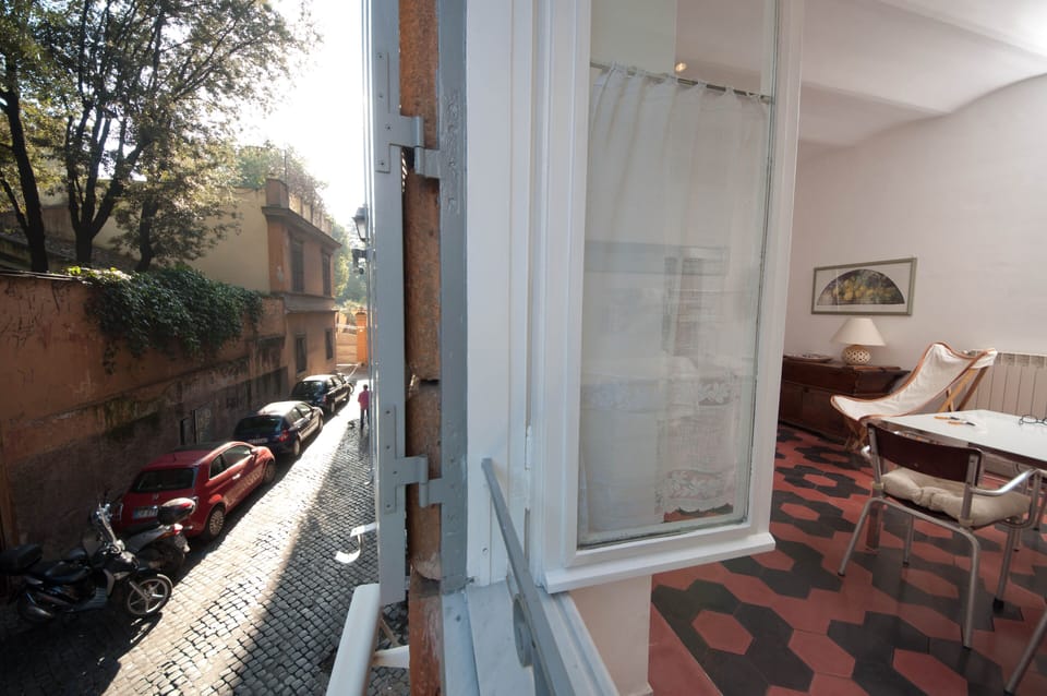 view from living room