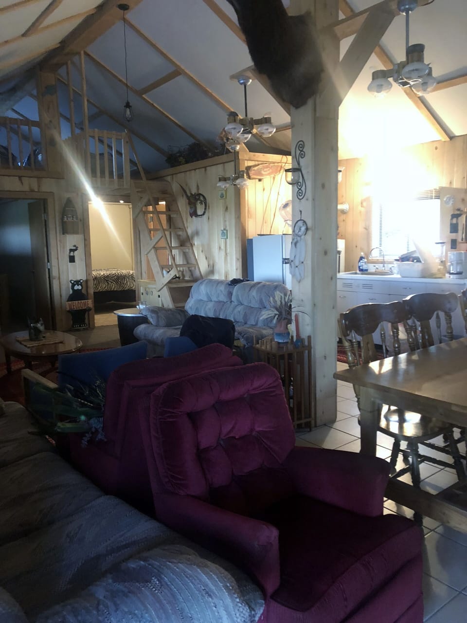 Open concept Living, Dining and Kitchen. All Gas appliances and lights
