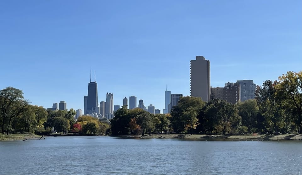 Lincoln Park/North Pond is two short blocks away