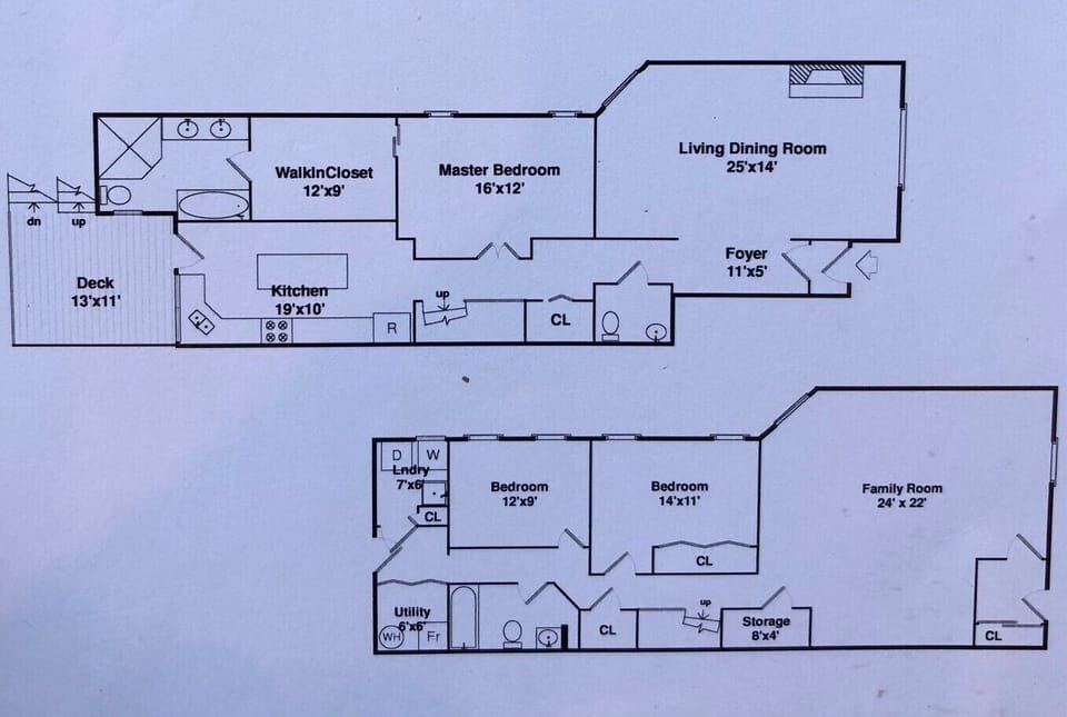 Main floor has front door access to porch and street - no common areas.