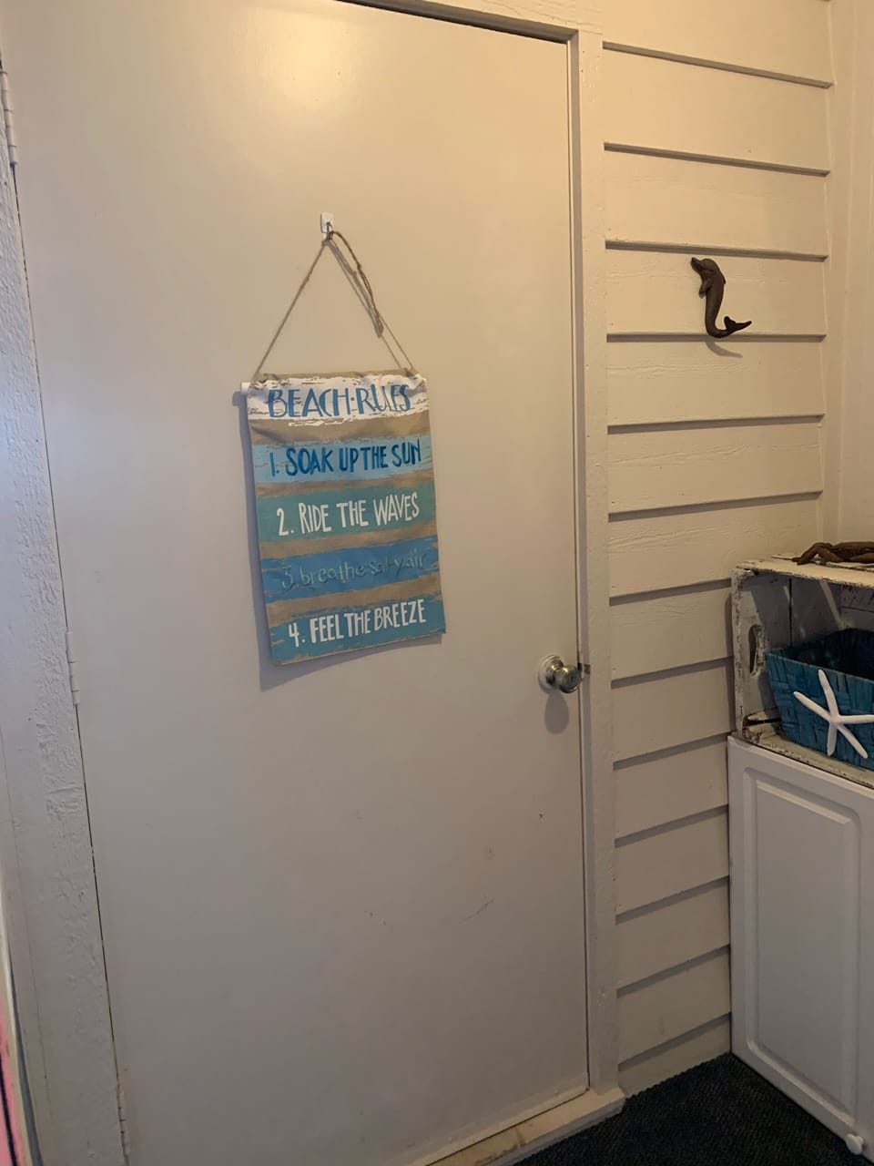 Laundry room entry 