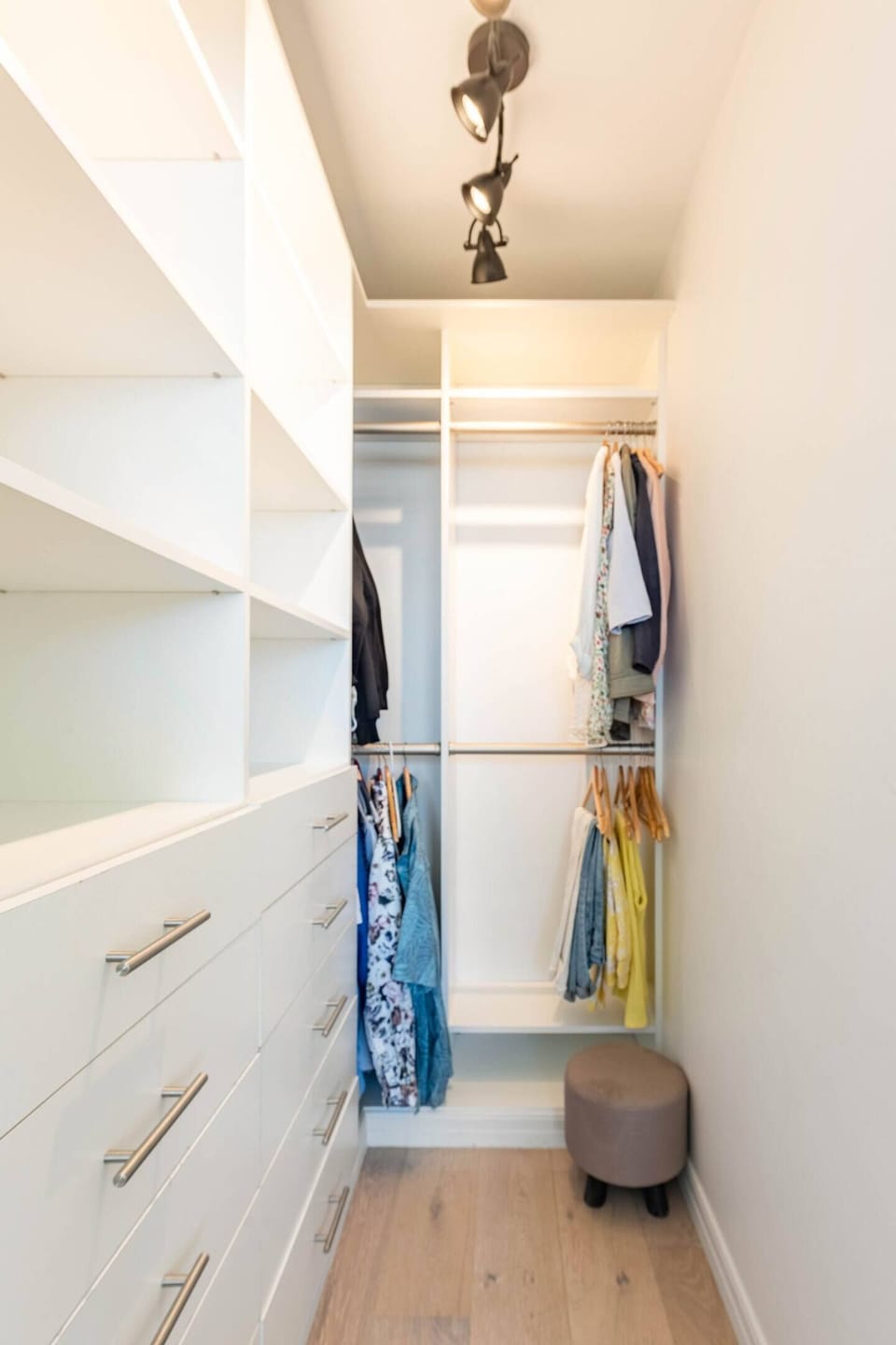Both bedrooms have walk-in closets