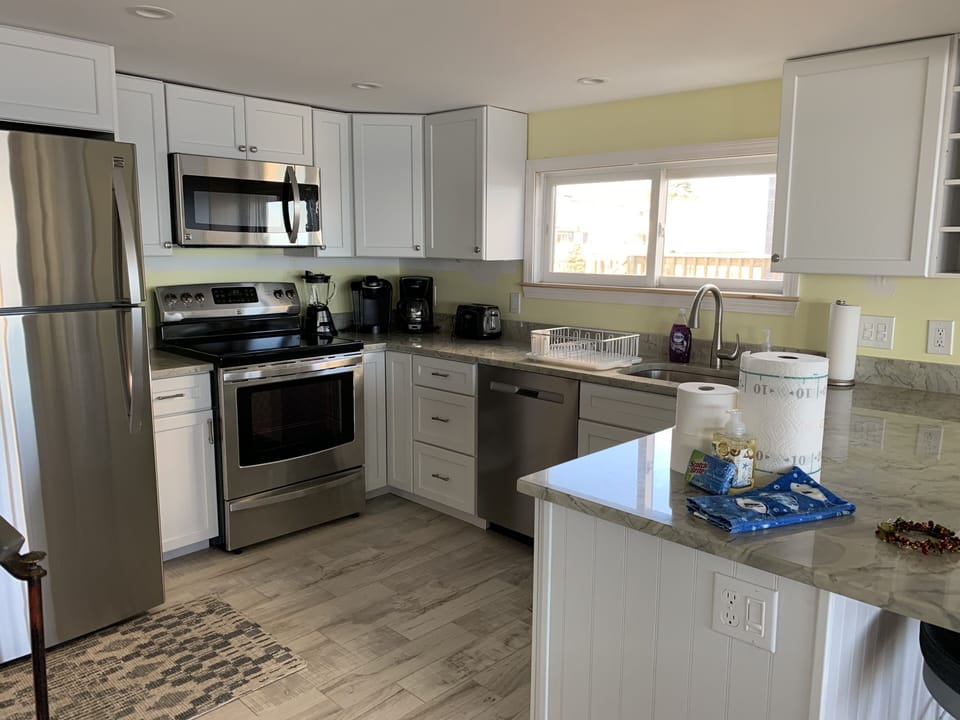 newly renovated kitchen