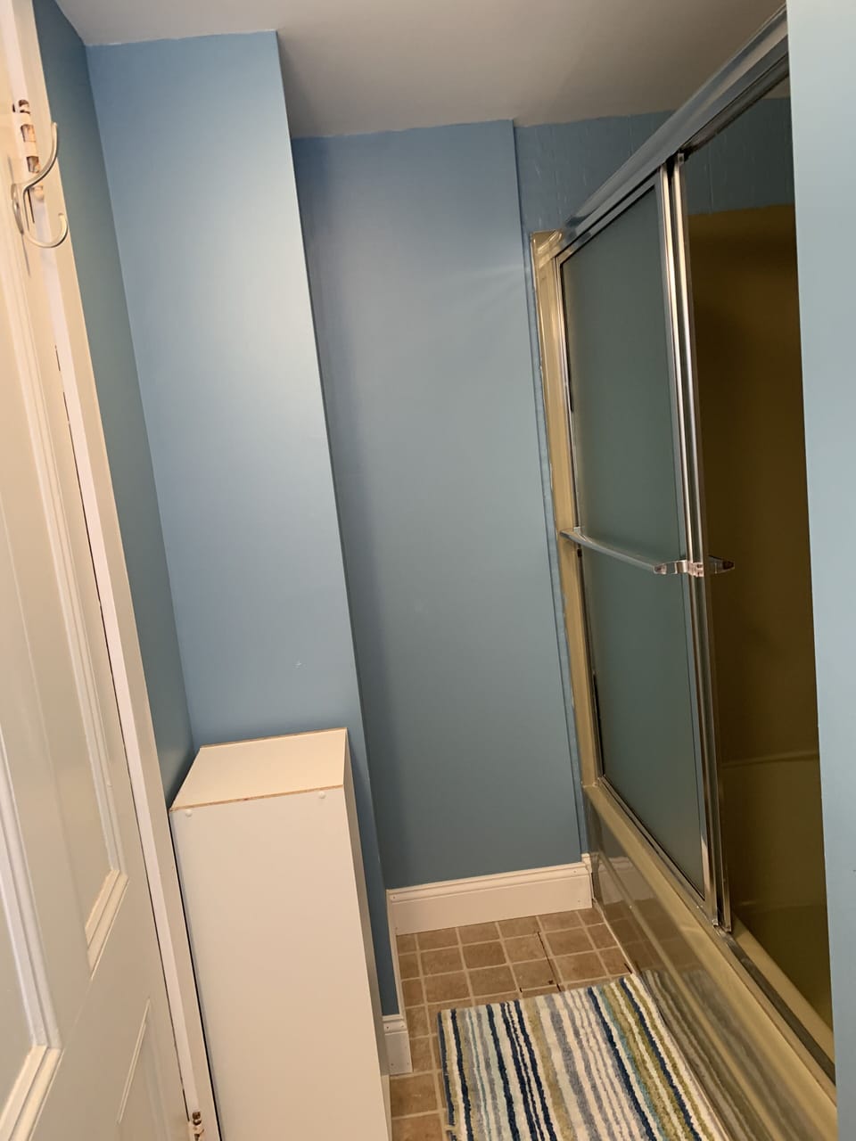 downstairs bath (shower & tub)