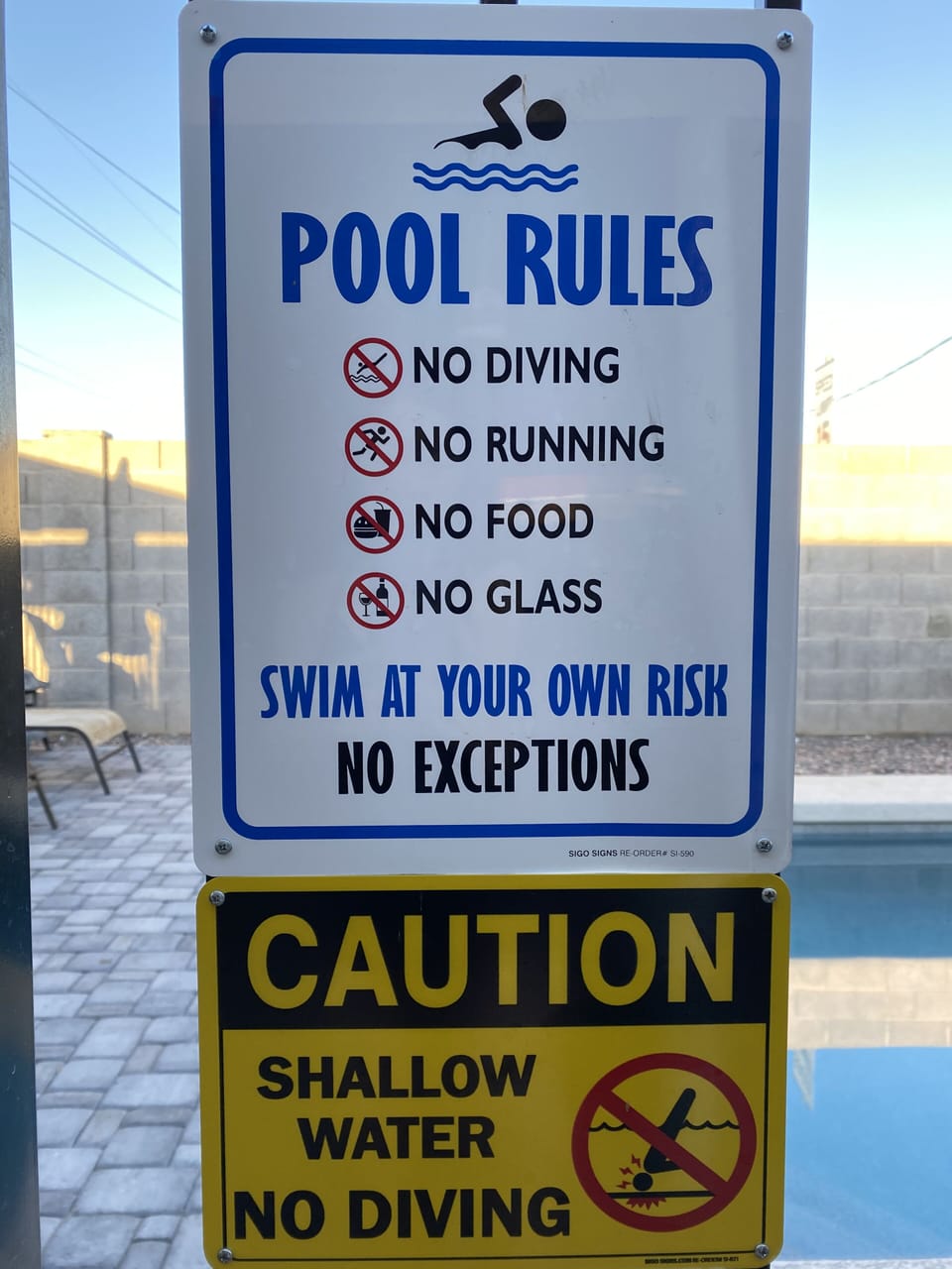 Pool Rules