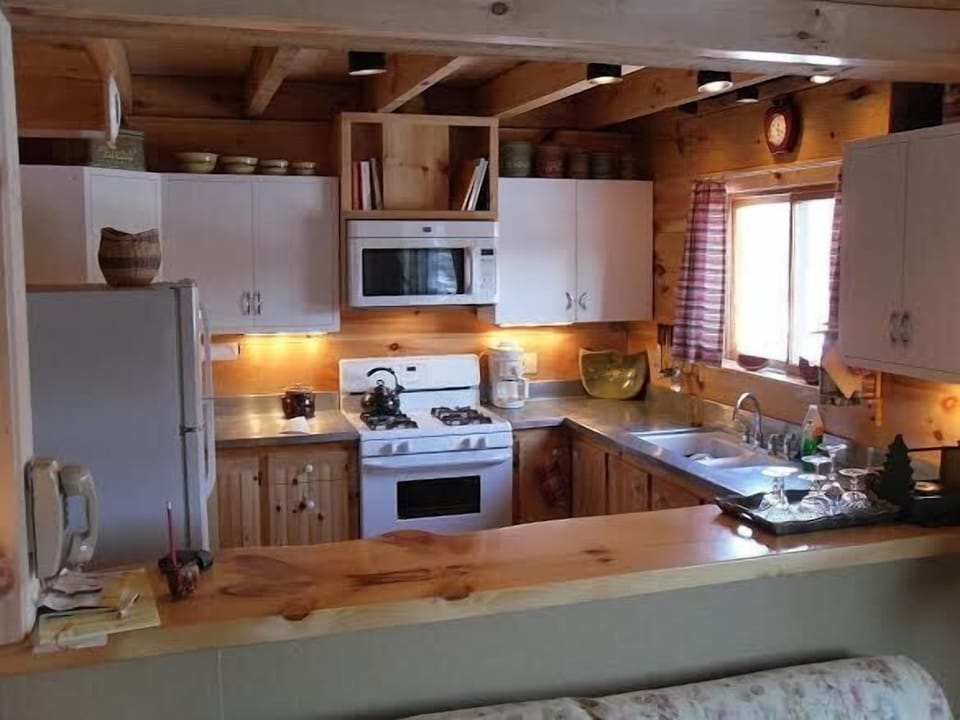 Dine out, or make your own meals in our kitchen.