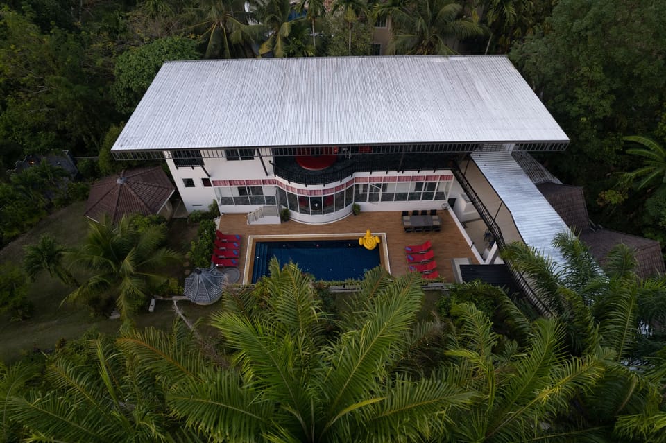 Aerial Photo of the villa