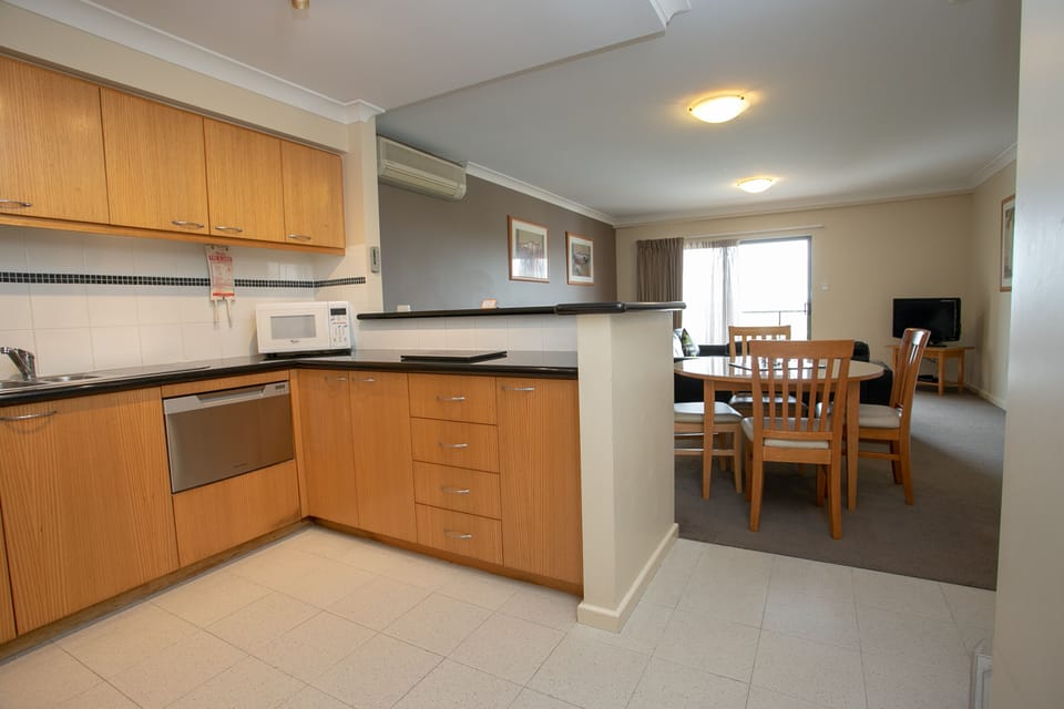 Well equipped kitchen