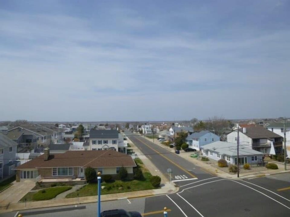 view from  deck looking toward bay