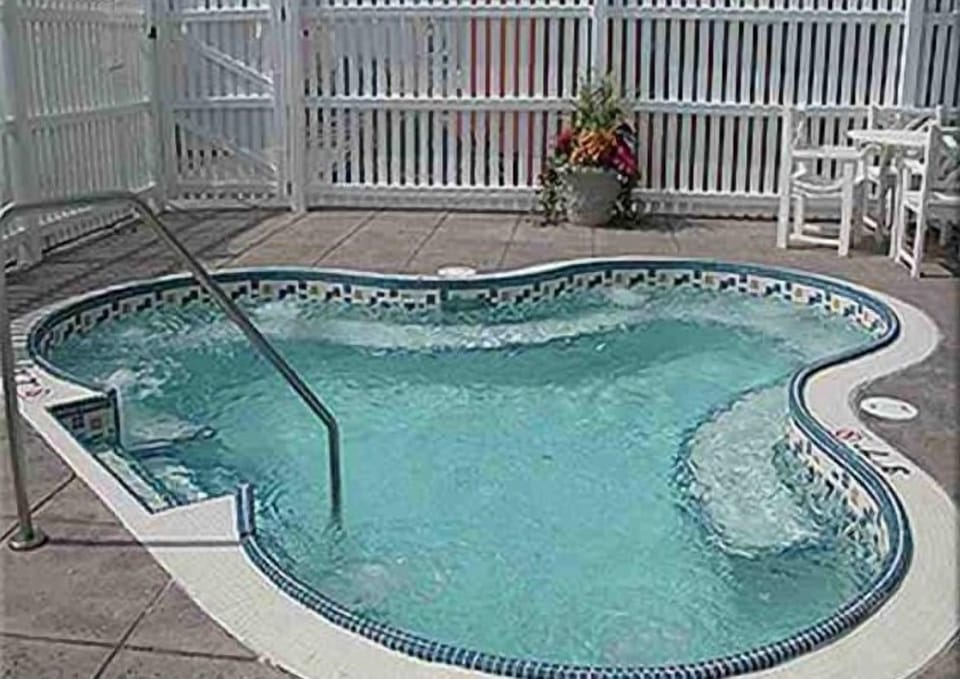 Large private spa area