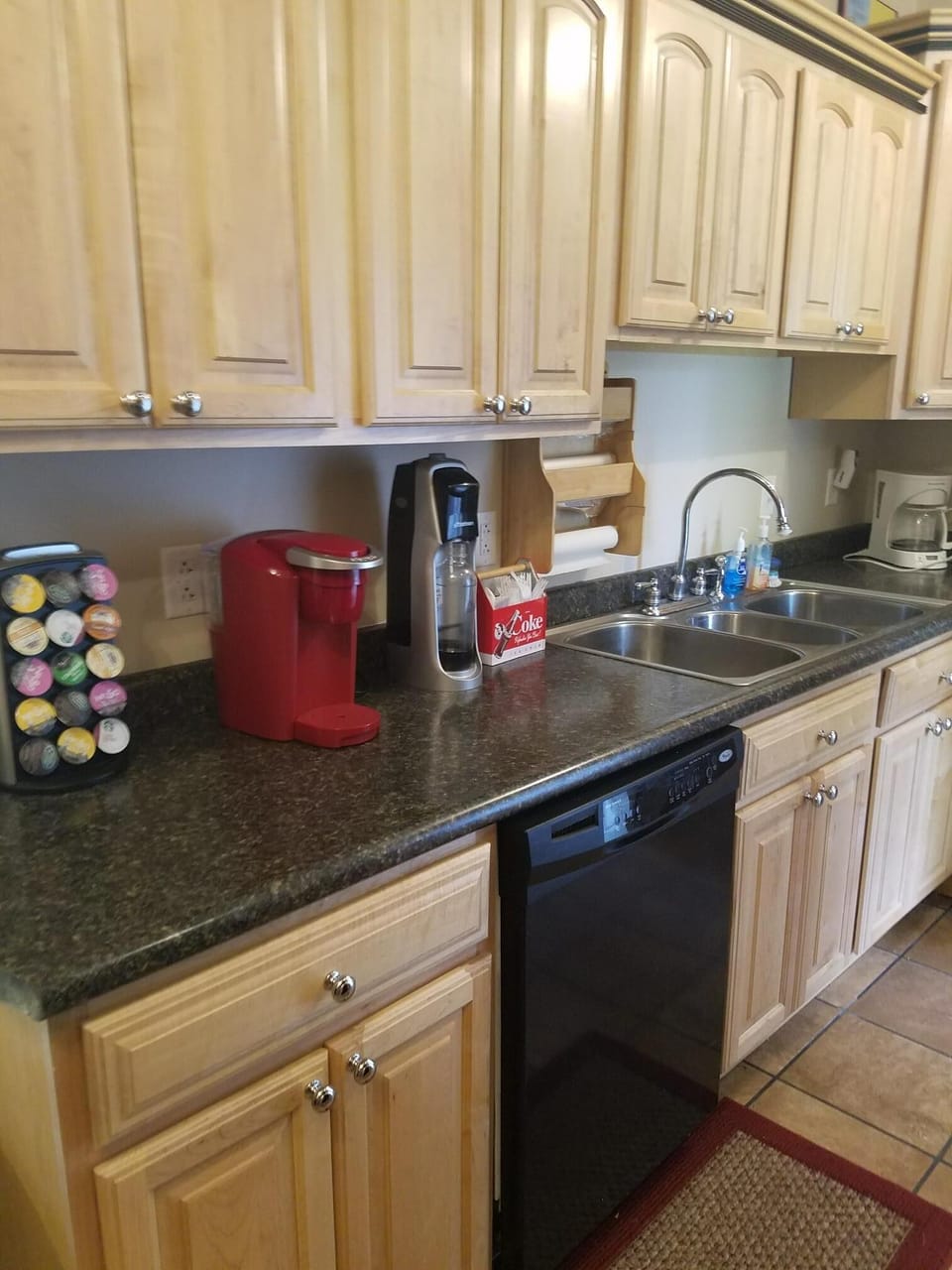 Lots of counter space.