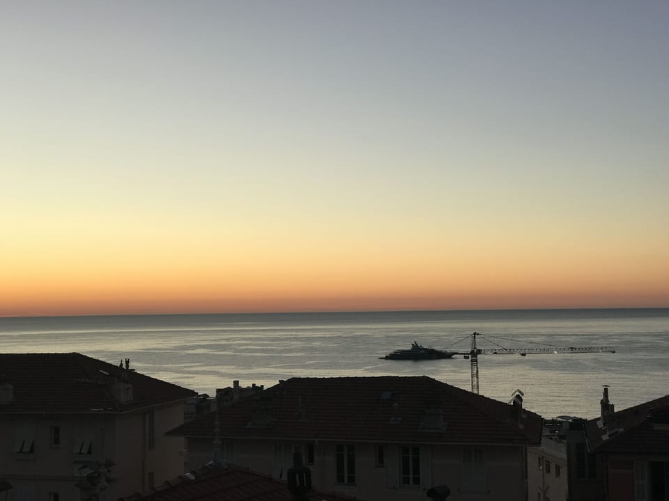 Beautiful sunrises and sunsets plus views of Sporting Club Fireworks!