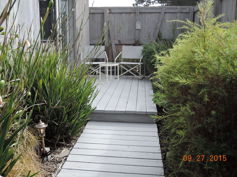 Private garden, for your morning coffee or meditation