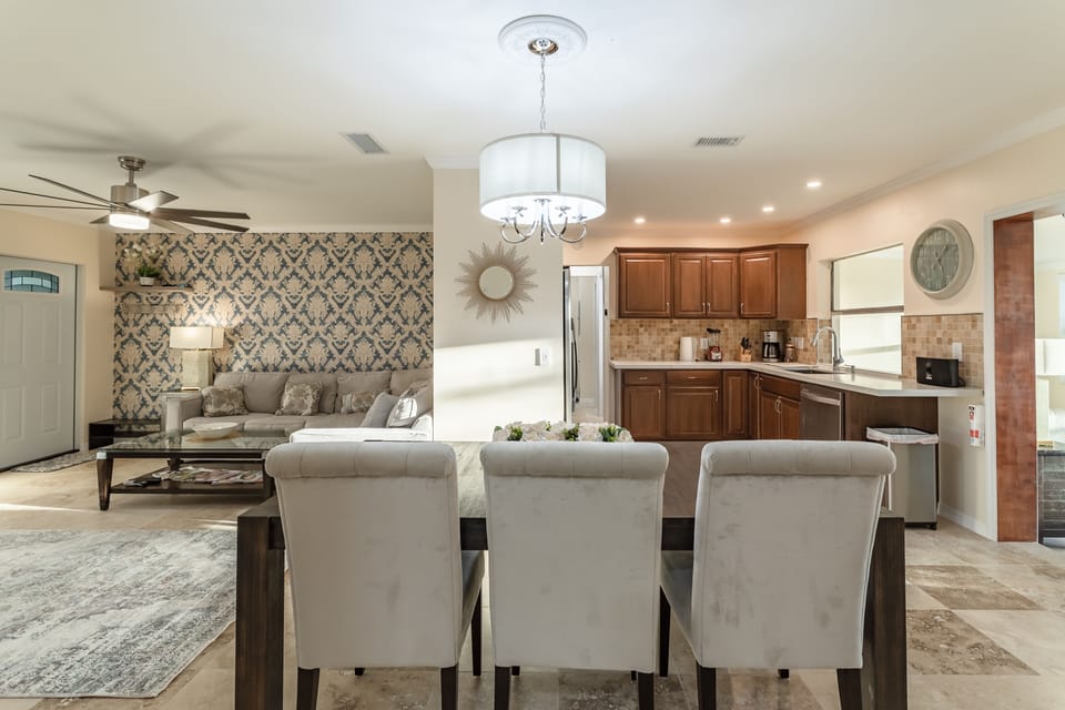 Living Room, Dining Area, Kitchen