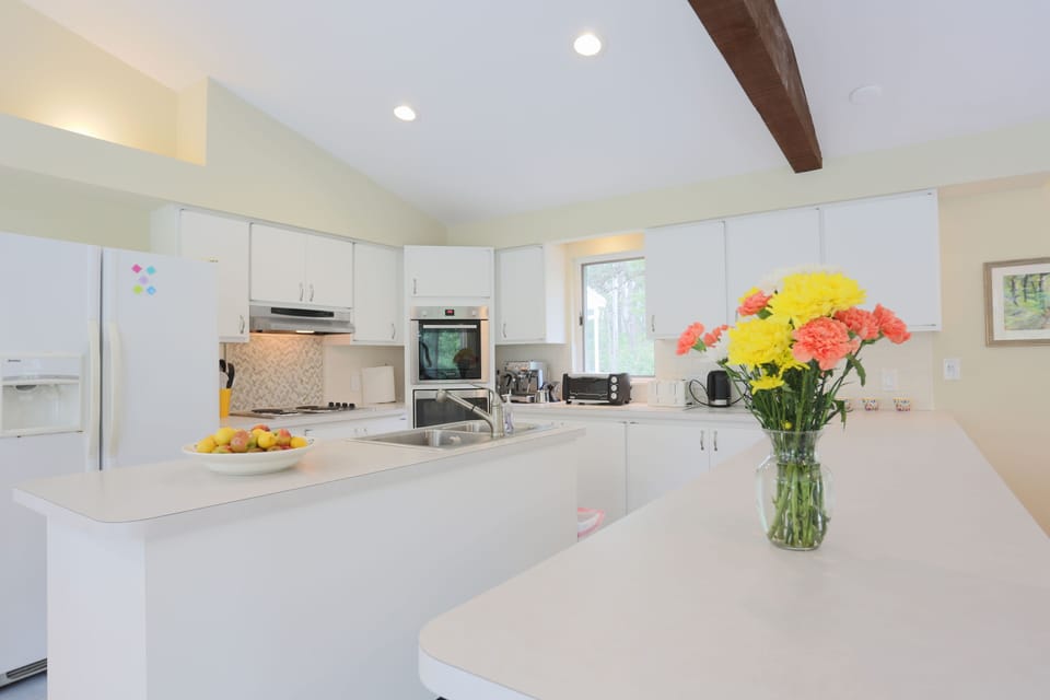 Fully stocked kitchen
