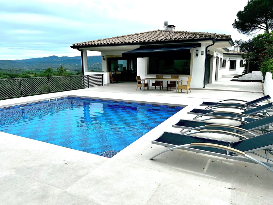 Recently renovated terrace