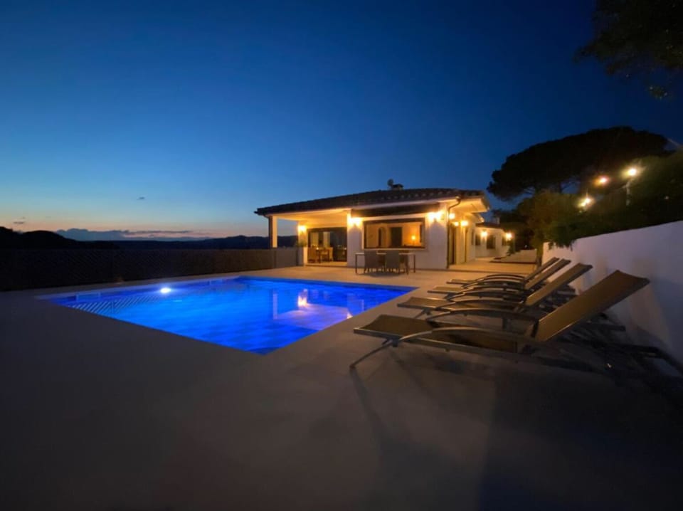 Pool by night