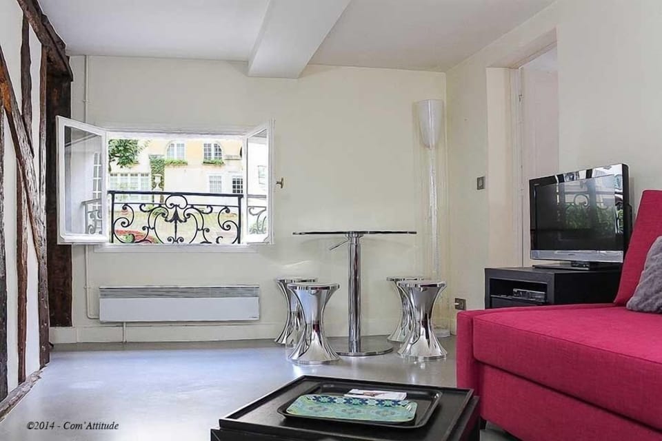Living room with beautiful view