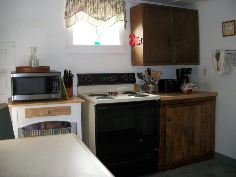 One side of kitchen