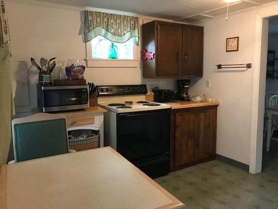 One side of kitchen