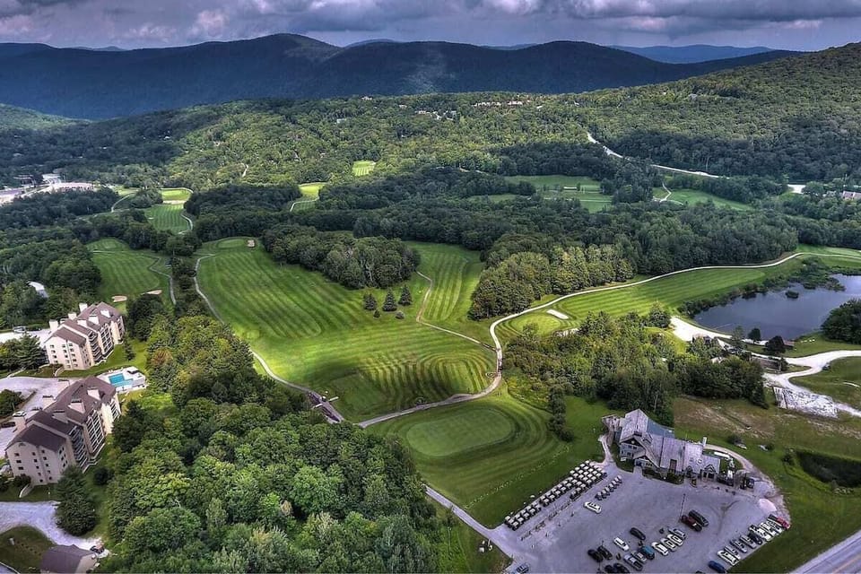 View of our building right next to Killington Golf Course