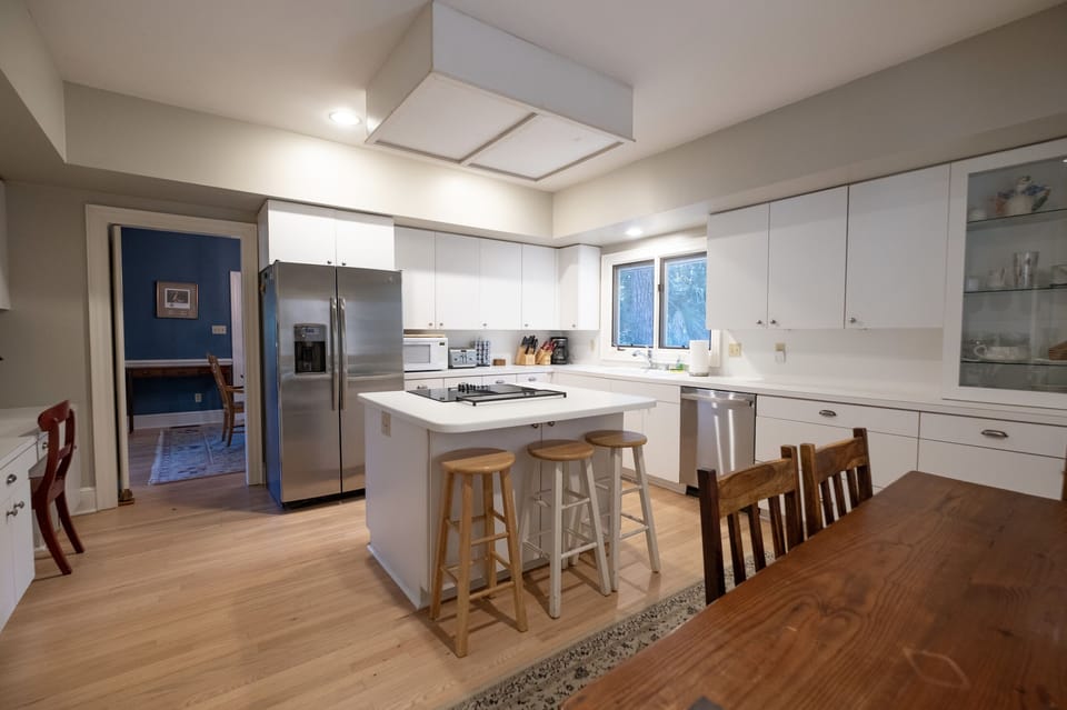 New fridge and dishwasher and stove top