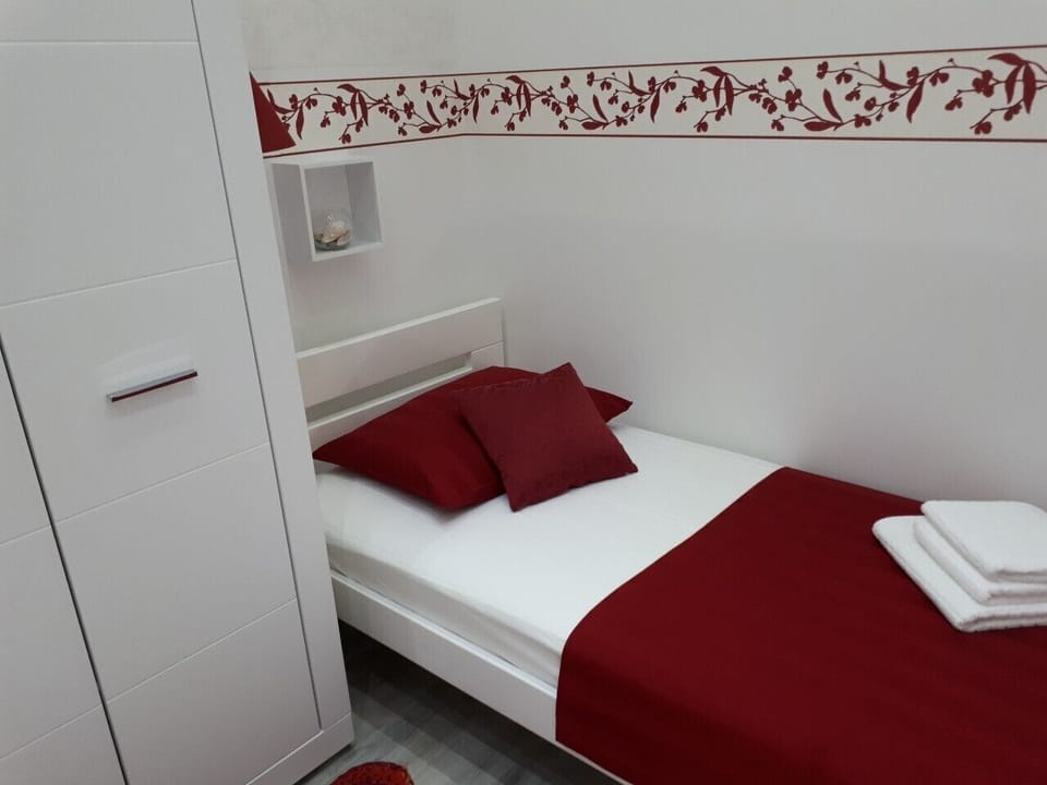 Childrens room with two bed