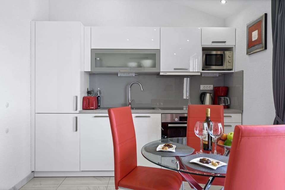 Kitchen with dining area