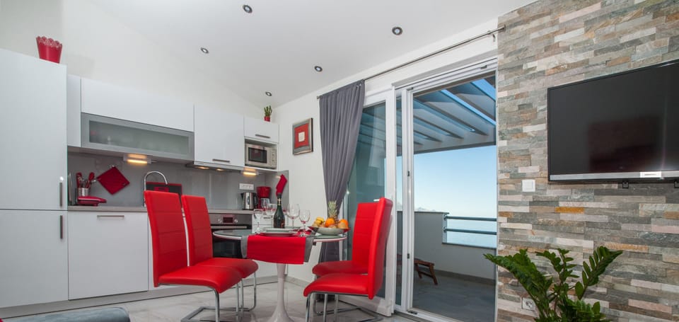Kitchen with dining area