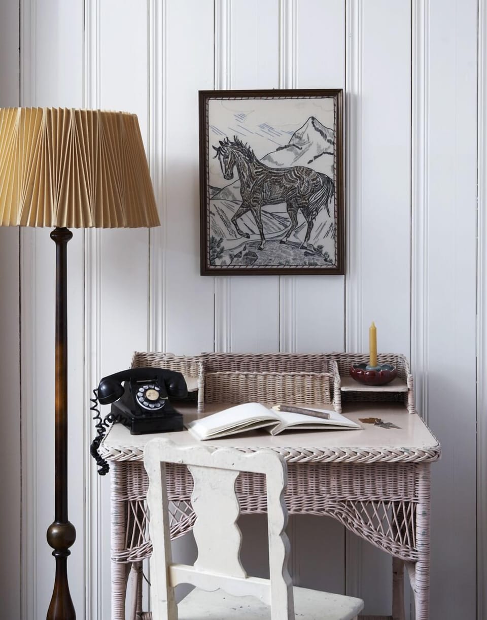 Living room desk