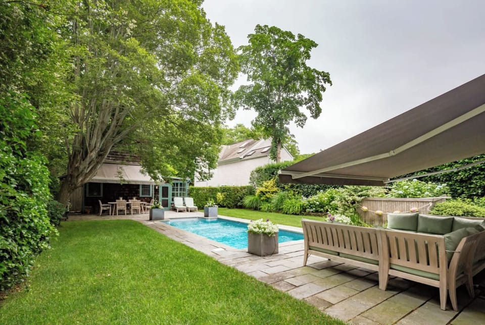 Pool & Main House + Outdoor Lounge
