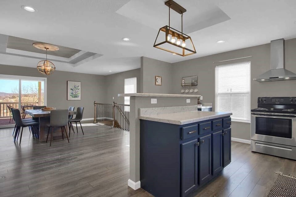 View when you walk in the front door. 