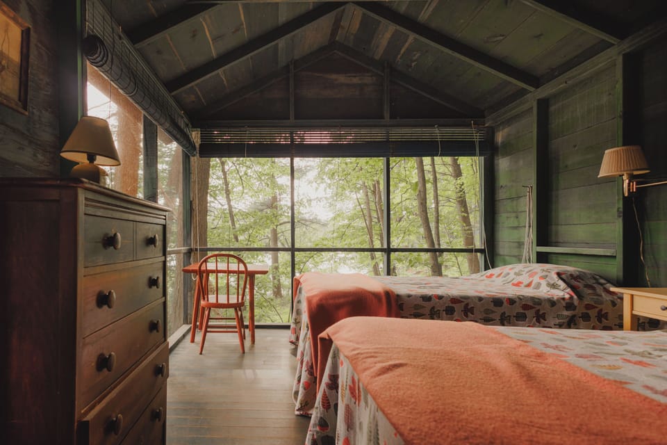 The sleeping porch 