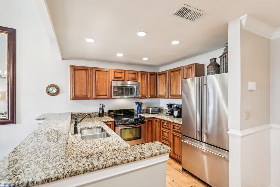 Kitchen at 1882 Beachside Tennis