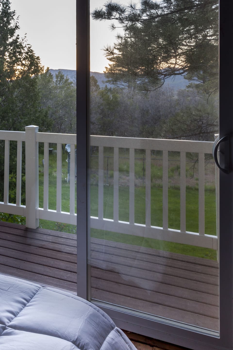 View from Master Bedroom photo by Bob Hodson photography