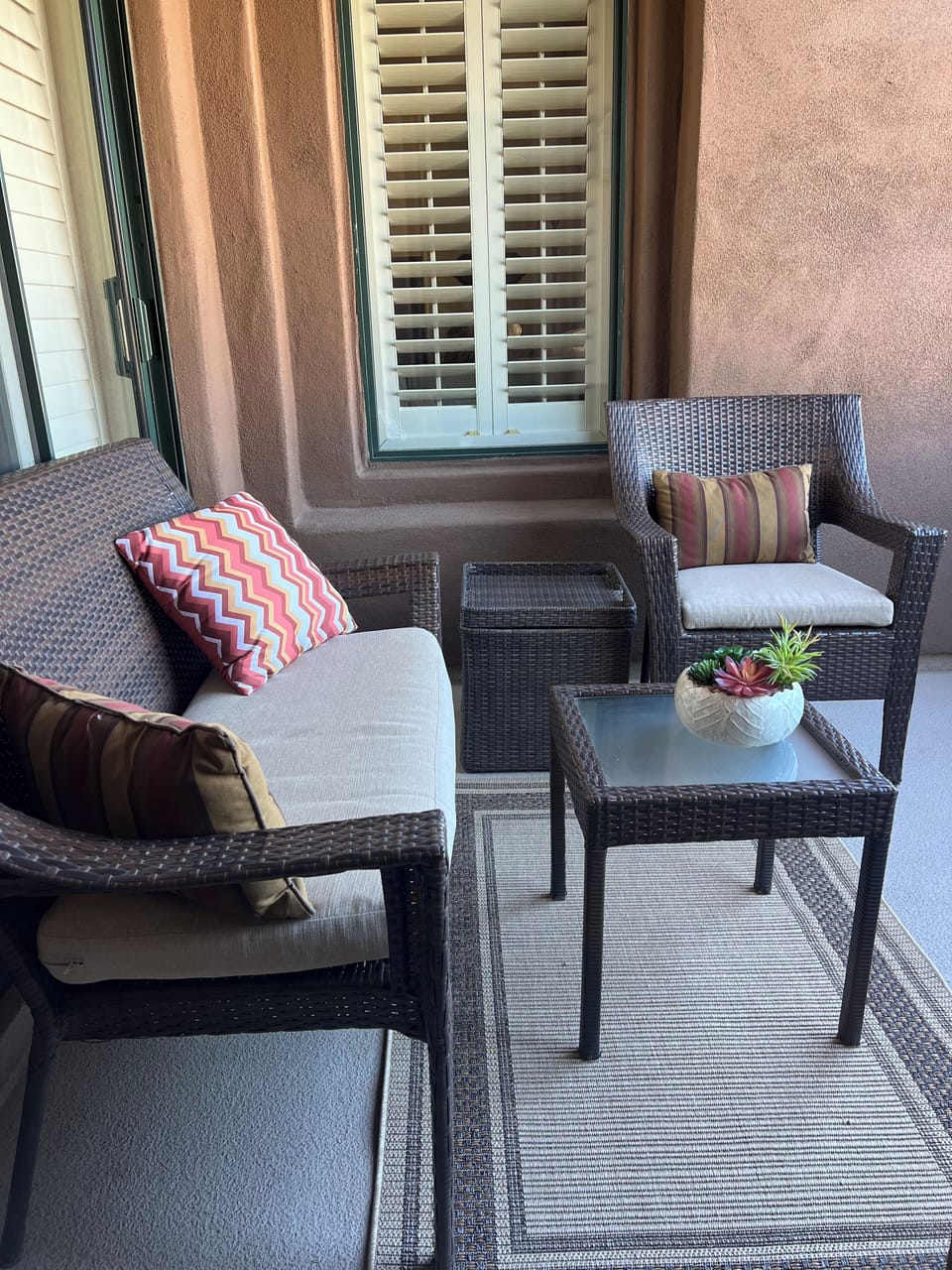 Main balcony