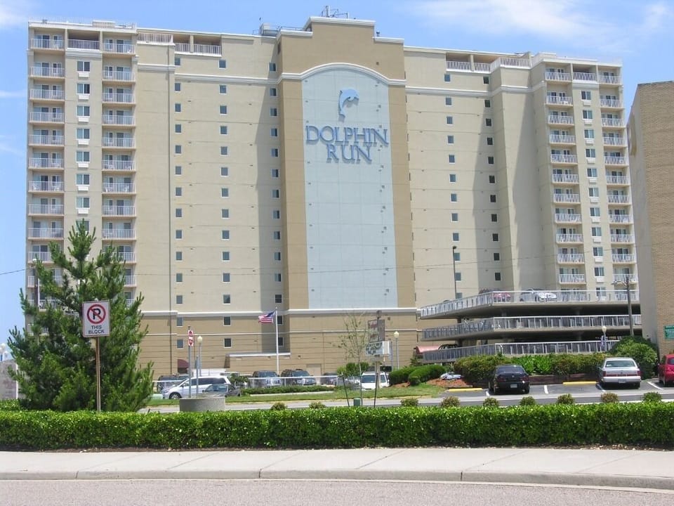 Exterior Front of Condo Building
