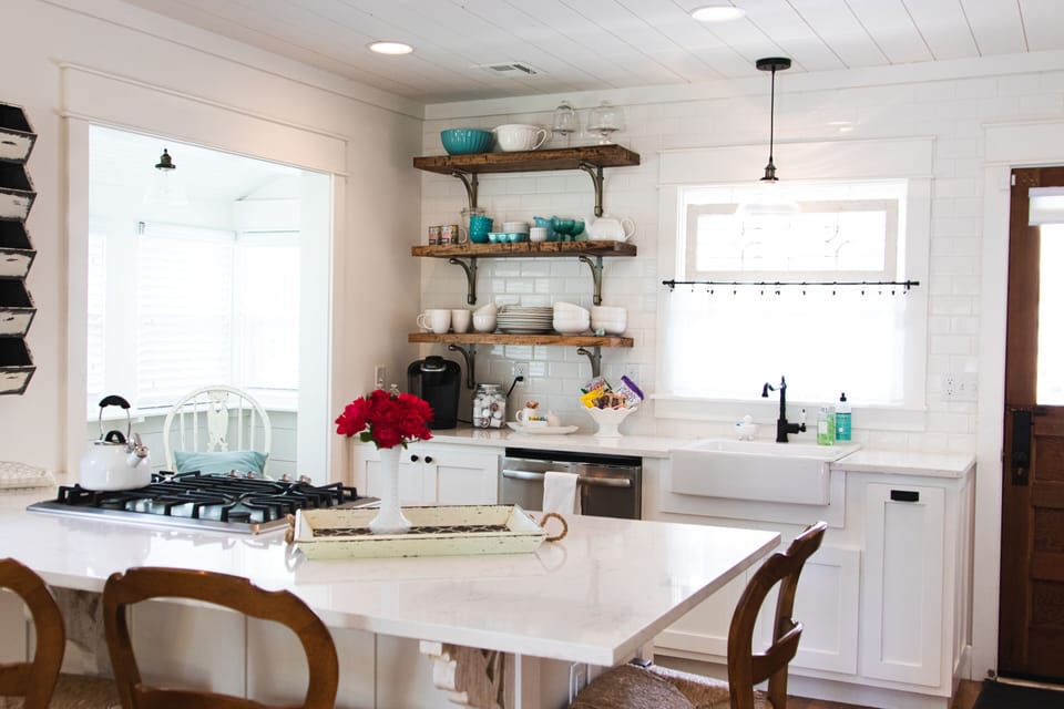 Kitchen and nook