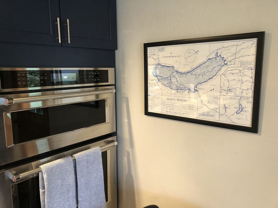 Oven, microwave, Lake map