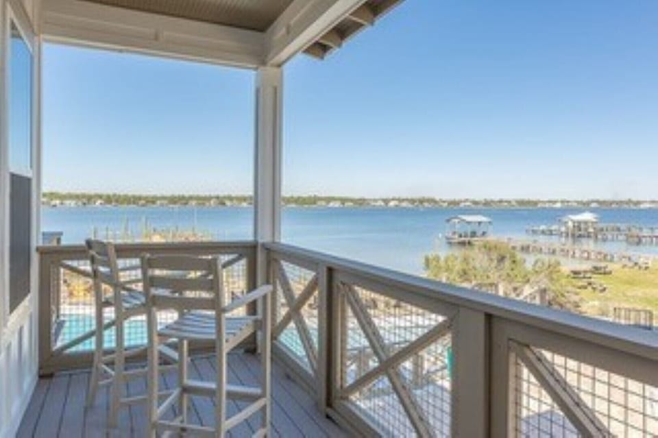 View from one of two balconies