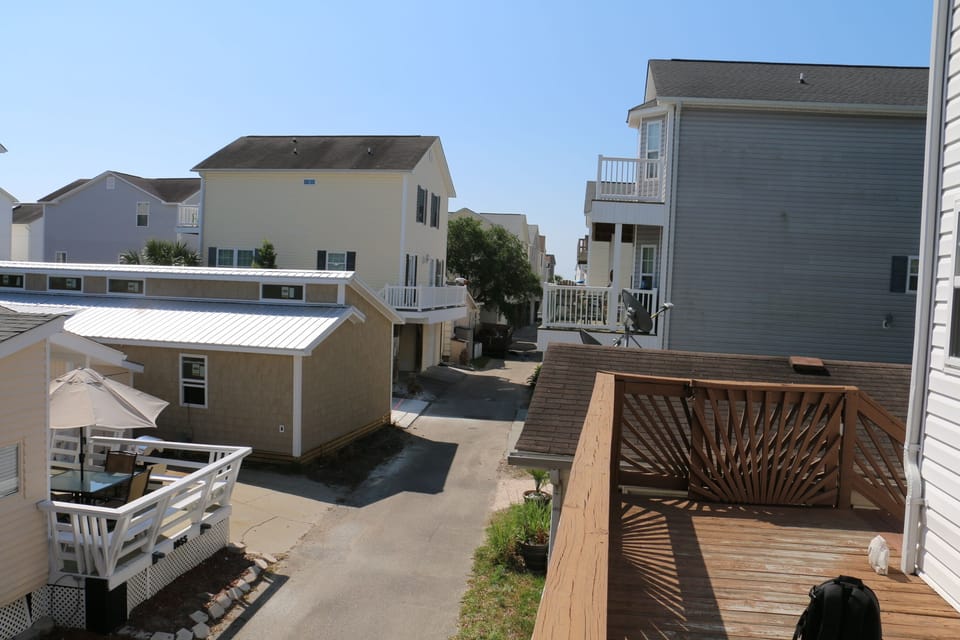 View looking towards ocean 